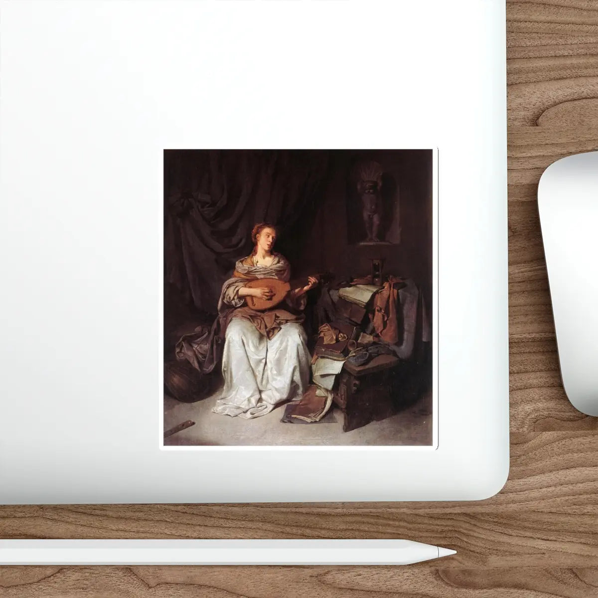 SKU:25720783173780701915 Sticker types:White Shape:Die-Cut Sizes:5" × 5"