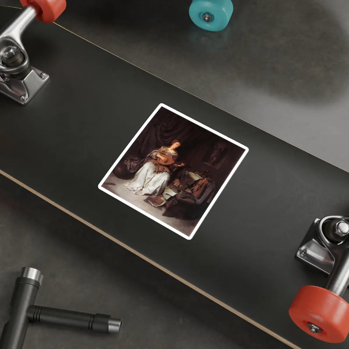 SKU:25720783173780701915 Sticker types:White Shape:Die-Cut Sizes:5" × 5"