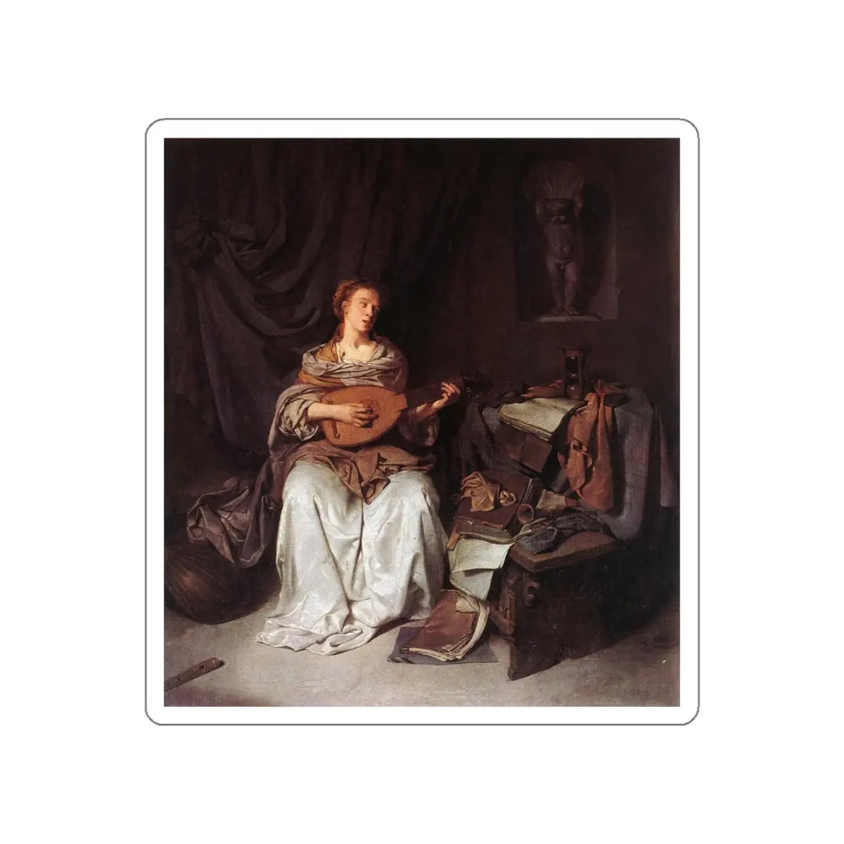 SKU:28186316595273046005 Sticker types:White Shape:Die-Cut Sizes:6" × 6"