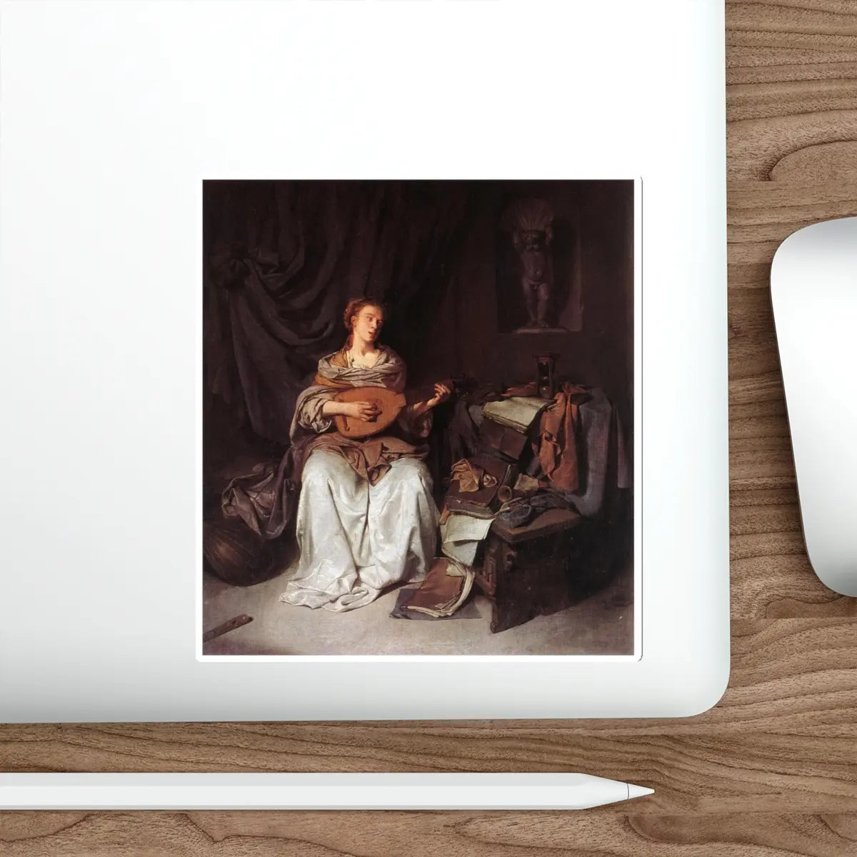 SKU:28186316595273046005 Sticker types:White Shape:Die-Cut Sizes:6" × 6"