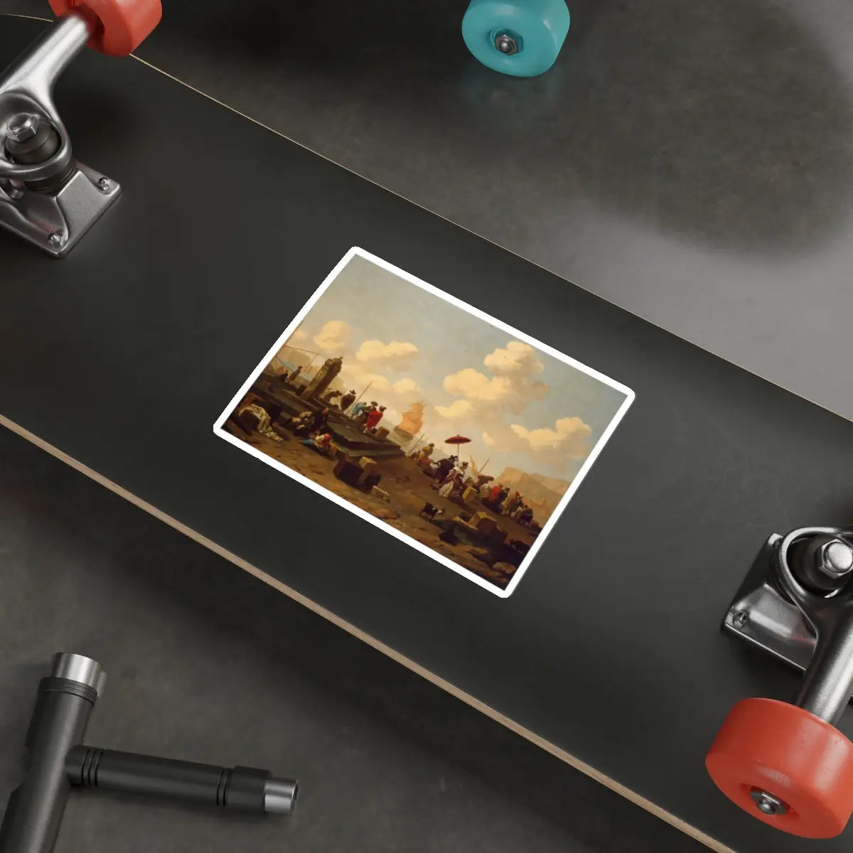 SKU:26756063100605148200 Sticker types:White Shape:Die-Cut Sizes:6" × 6"