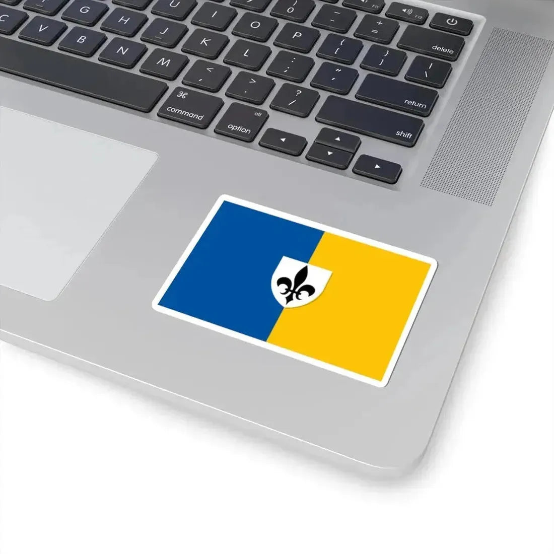 Begijnendijk vlag (Belgium) STICKER Vinyl Kiss-Cut Decal - The Sticker Space