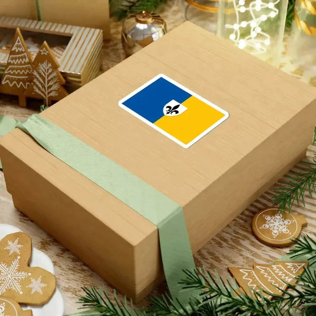 Begijnendijk vlag (Belgium) STICKER Vinyl Kiss-Cut Decal - The Sticker Space