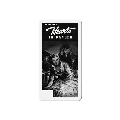Beginning - Hearts In Danger, Liberty magazine, July 15, 1939 (Magazine Illustration) Refrigerator Magnet - The Sticker Space