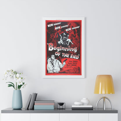 BEGINNING OF THE END 1957 - Framed Movie Poster-The Sticker Space