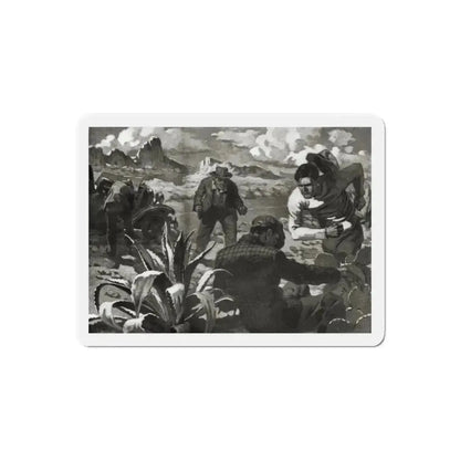 Beginning - Rockaby Brady (1), Liberty magazine, December 3, 1938 (Magazine Illustration) Refrigerator Magnet - The Sticker Space