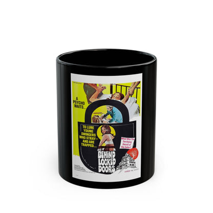 BEHIND LOCKED DOORS 1948 Movie Poster - Black Coffee Mug-11oz-The Sticker Space