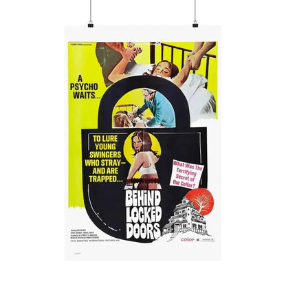 BEHIND LOCKED DOORS 1948 - Paper Movie Poster 20″ x 30″ Matte - The Sticker Space