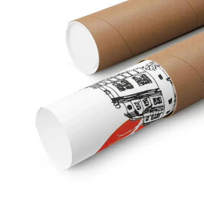 BEHIND LOCKED DOORS 1948 - Paper Movie Poster - The Sticker Space