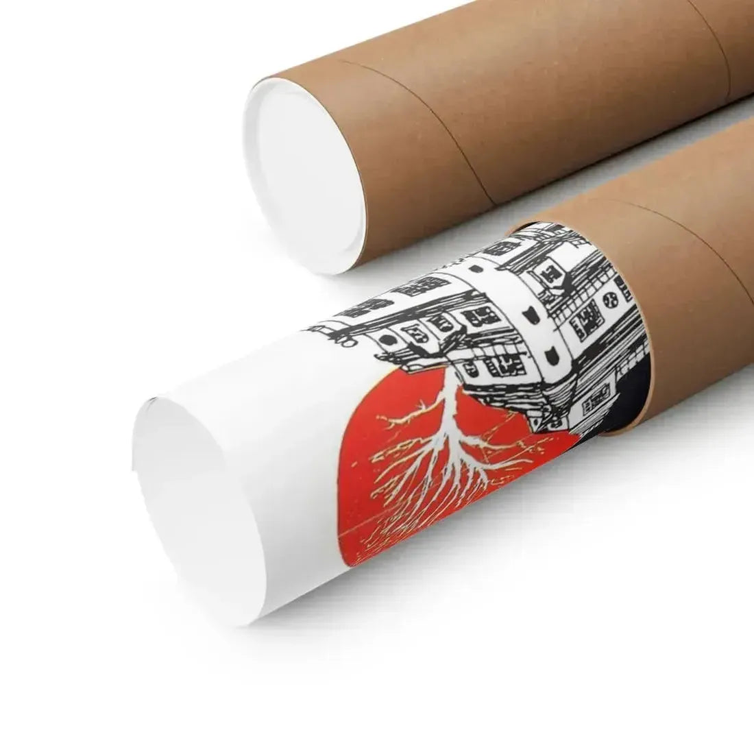 BEHIND LOCKED DOORS 1948 - Paper Movie Poster - The Sticker Space