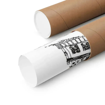 BEHIND LOCKED DOORS 1948 - Paper Movie Poster - The Sticker Space