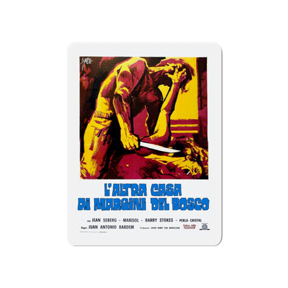 BEHIND THE SHUTTERS (THE CORRUPTION OF CHRIS MILLER) 1973 Movie Poster - Die-Cut Magnet-6 × 6"-The Sticker Space