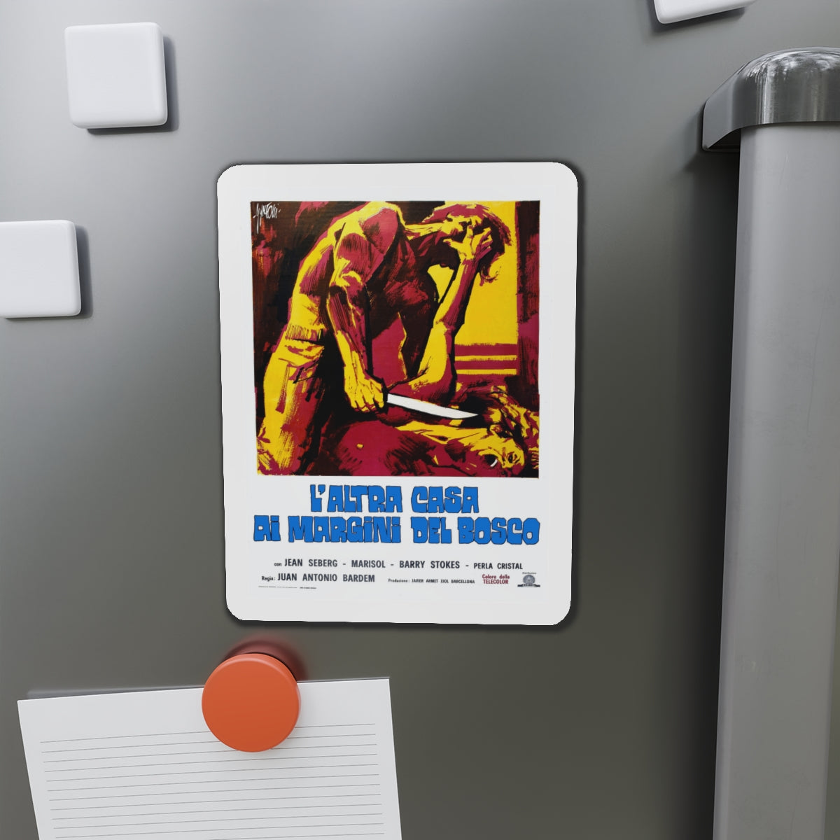 BEHIND THE SHUTTERS (THE CORRUPTION OF CHRIS MILLER) 1973 Movie Poster - Die-Cut Magnet-The Sticker Space