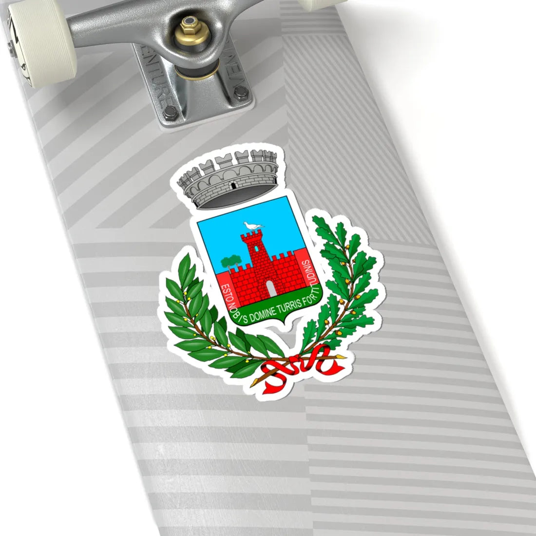 Beinette-Stemma (Italy) (Coat of Arms) STICKER Vinyl Kiss-Cut Decal - The Sticker Space