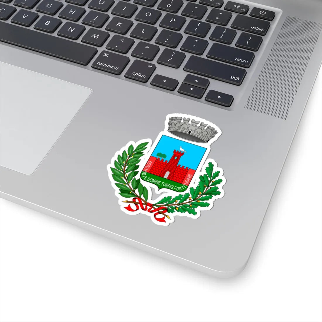Beinette-Stemma (Italy) (Coat of Arms) STICKER Vinyl Kiss-Cut Decal - The Sticker Space