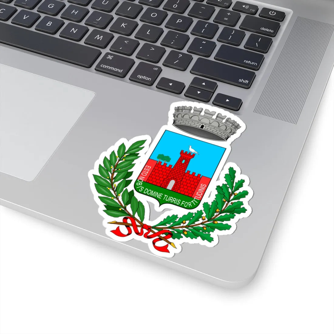 Beinette-Stemma (Italy) (Coat of Arms) STICKER Vinyl Kiss-Cut Decal - The Sticker Space