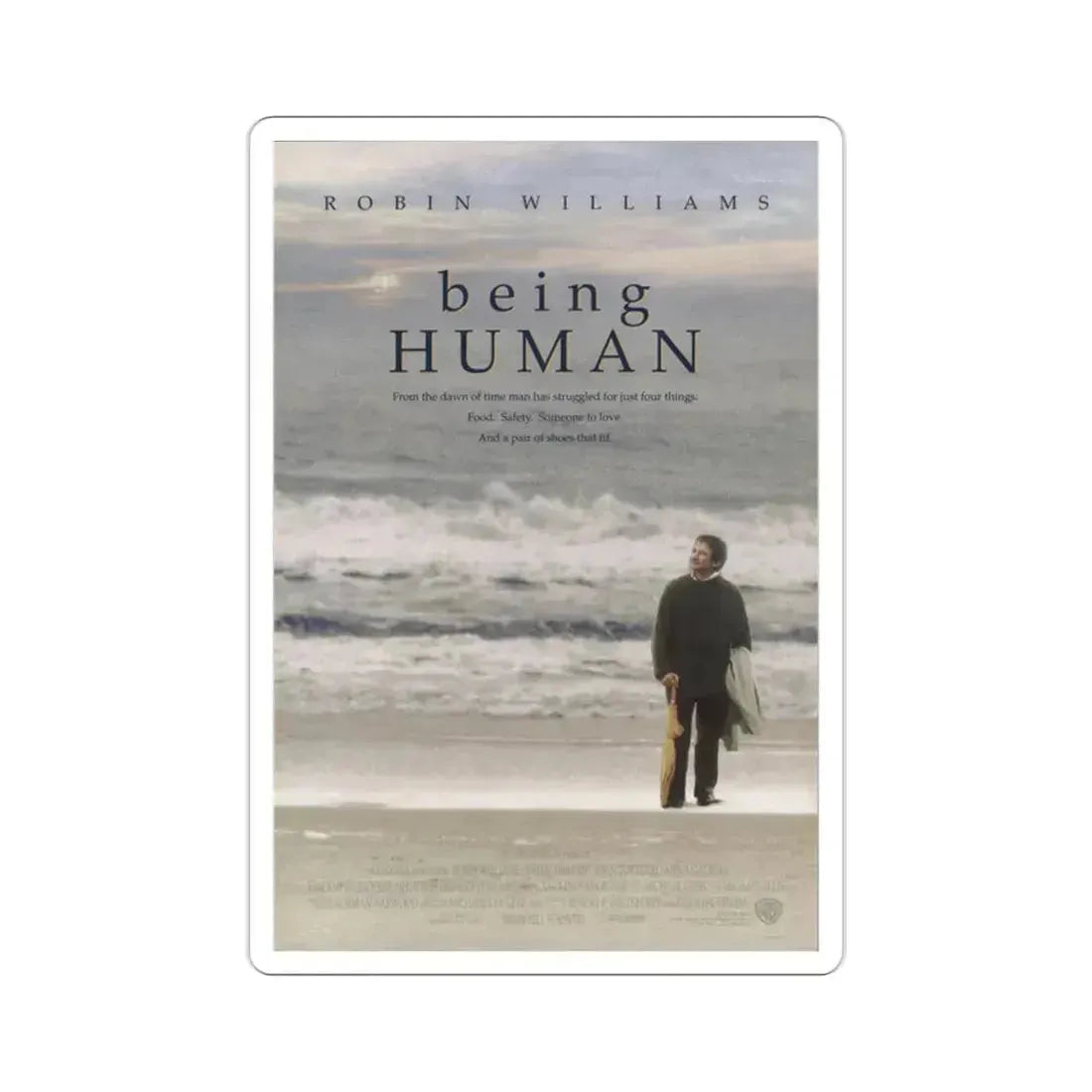 Being Human 1994 Movie Poster STICKER Vinyl Die-Cut Decal 2 Inch - The Sticker Space