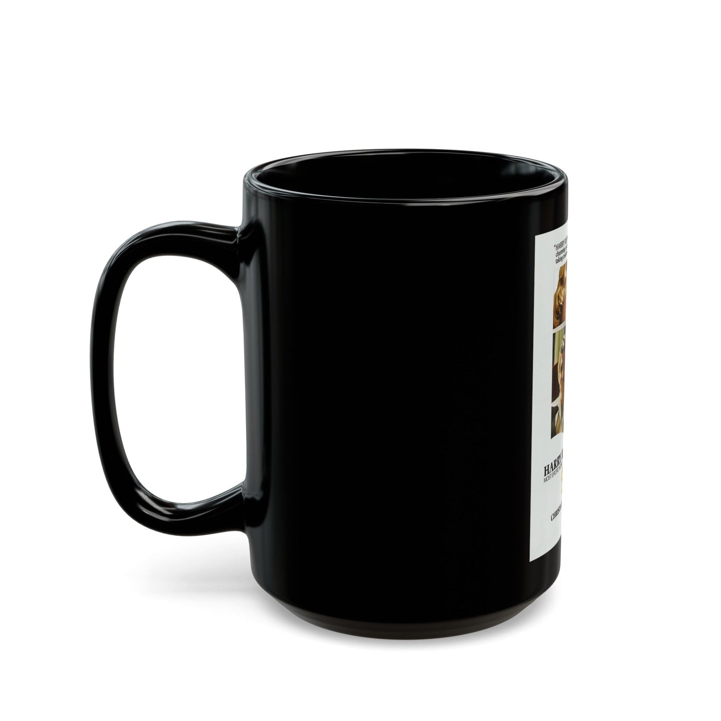 BEL AMI 1976 Movie Poster - Black Coffee Mug-The Sticker Space