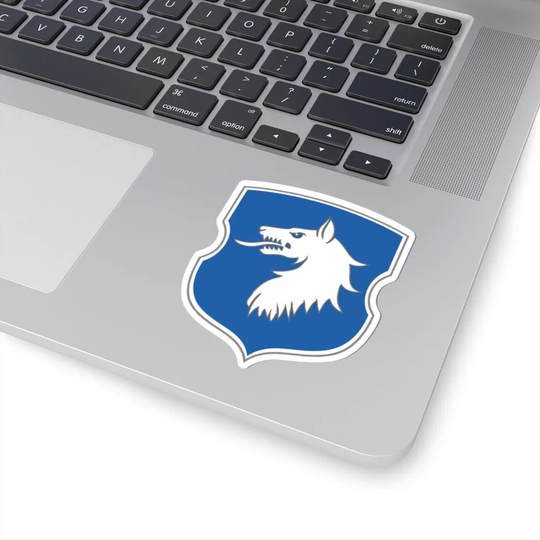 BEL COA Vaŭkavysk old (Belarus) (Coat of Arms) STICKER Vinyl Kiss-Cut Decal - The Sticker Space