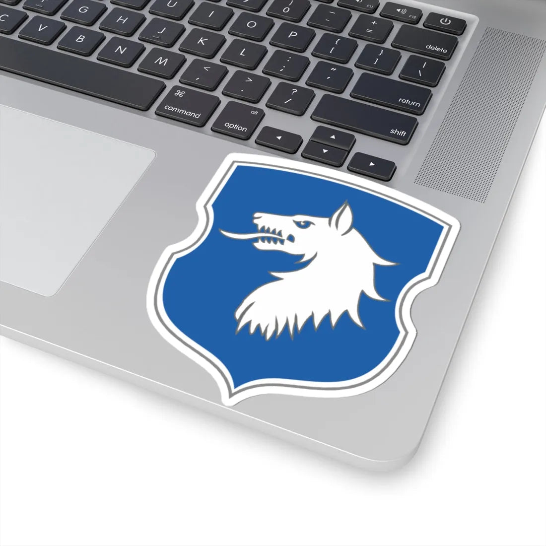BEL COA Vaŭkavysk old (Belarus) (Coat of Arms) STICKER Vinyl Kiss-Cut Decal - The Sticker Space