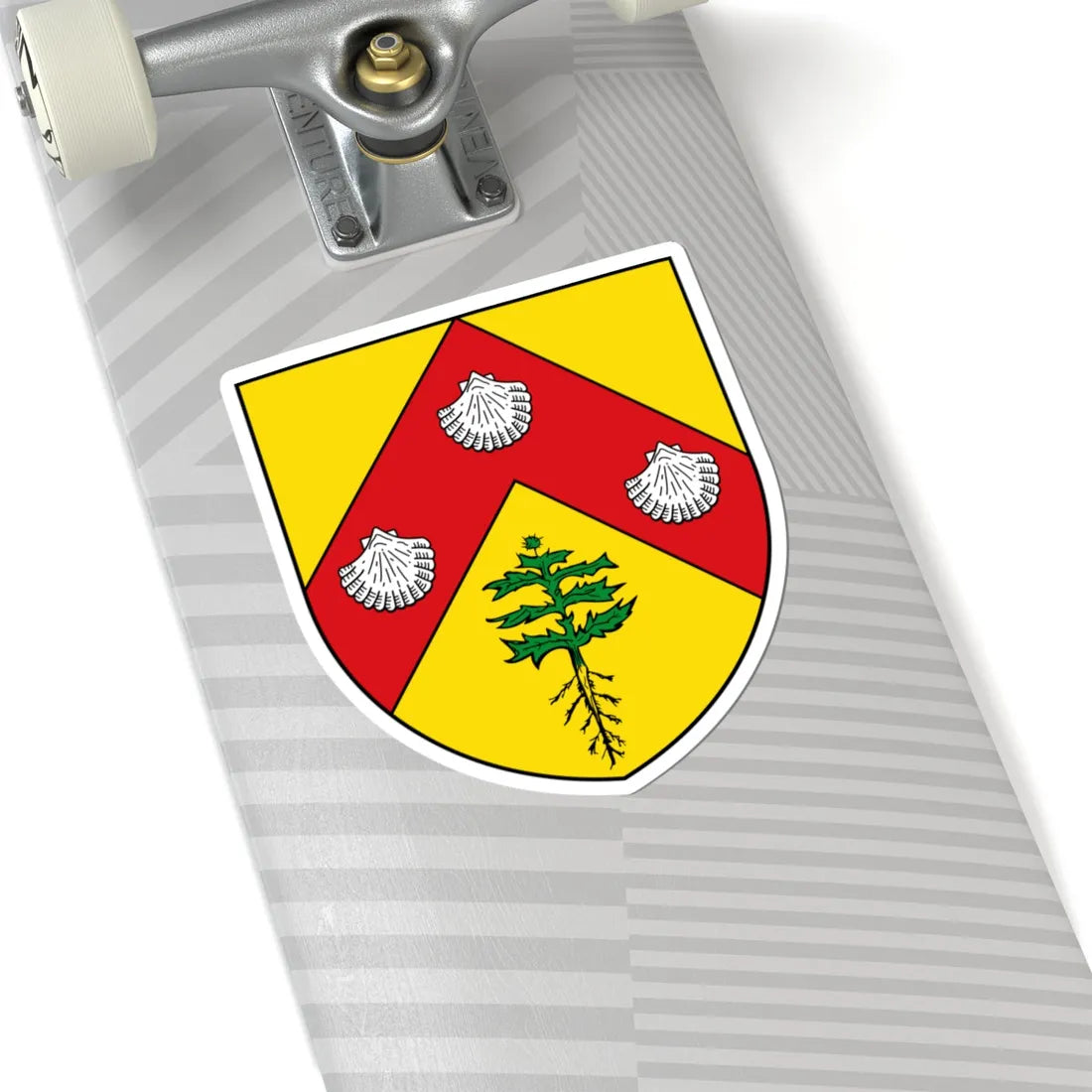 BEL Knokke-Heist COA (Belgium) (Coat of Arms) STICKER Vinyl Kiss-Cut Decal - The Sticker Space
