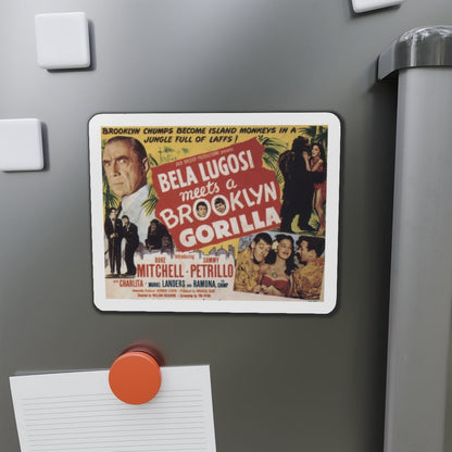 BELA LUGOSI MEETS A BROOKLYN GORILLA 1952 Movie Poster - Die-Cut Magnet-The Sticker Space