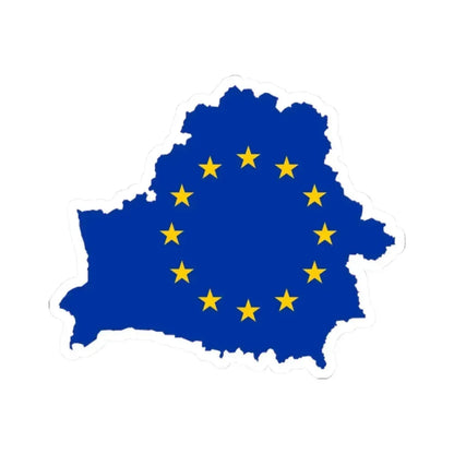 Belarus EU (Belarus) STICKER Vinyl Kiss-Cut Decal 2 Inch White - The Sticker Space