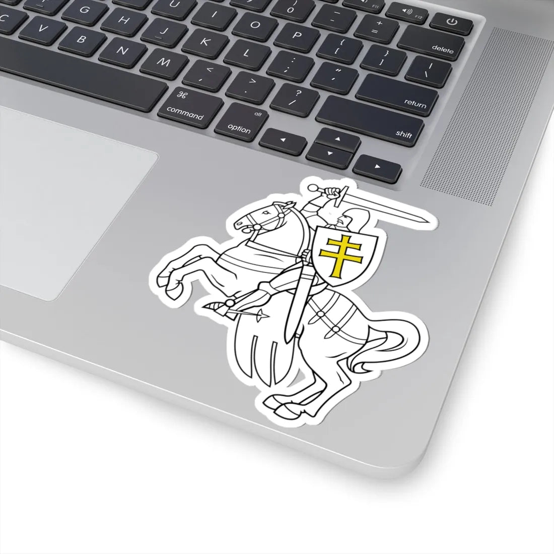 Belarus knight (Belarus) (Coat of Arms) STICKER Vinyl Kiss-Cut Decal - The Sticker Space