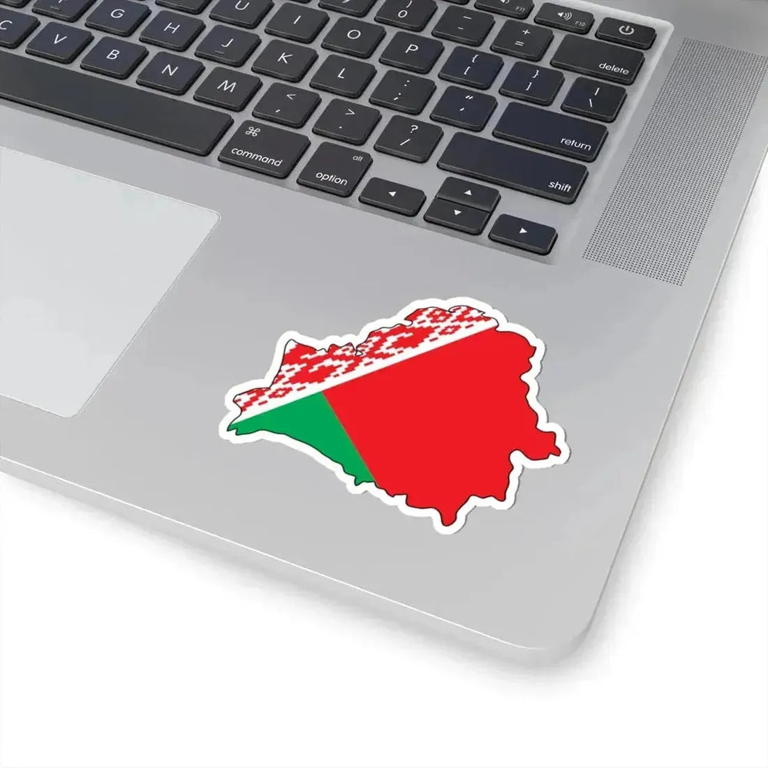 Belarus map and flag (Belarus) STICKER Vinyl Kiss-Cut Decal - The Sticker Space