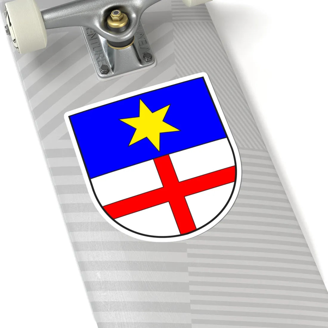 Belfort Kreis wappen (Switzerland) (Coat of Arms) STICKER Vinyl Kiss-Cut Decal - The Sticker Space