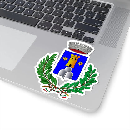 Belforte allIsauro-Stemma (Italy) (Coat of Arms) STICKER Vinyl Kiss-Cut Decal - The Sticker Space