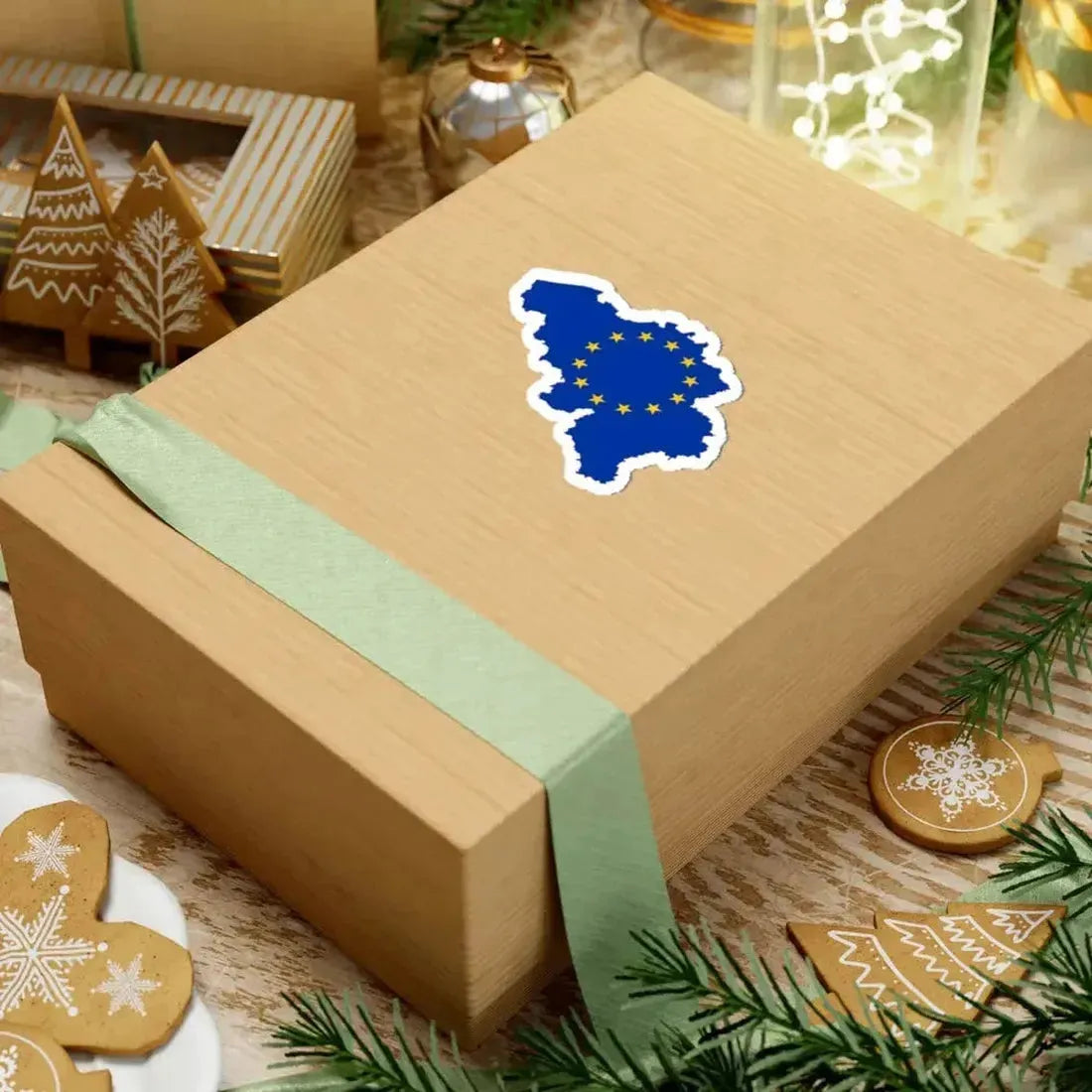 Belgium EU (Belgium) STICKER Vinyl Kiss-Cut Decal - The Sticker Space