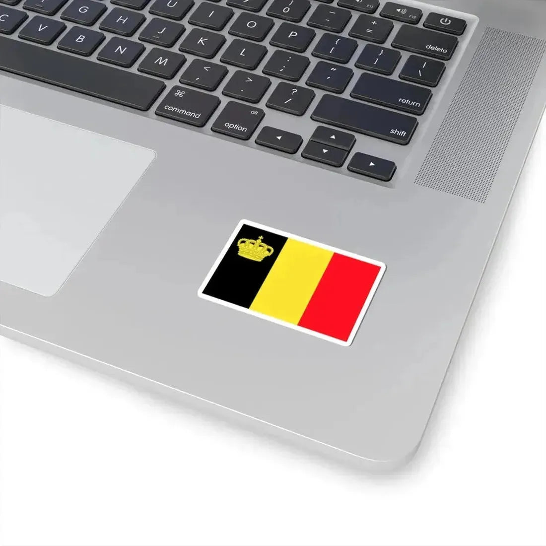 Belgium yacht ensign (Belgium) STICKER Vinyl Kiss-Cut Decal - The Sticker Space