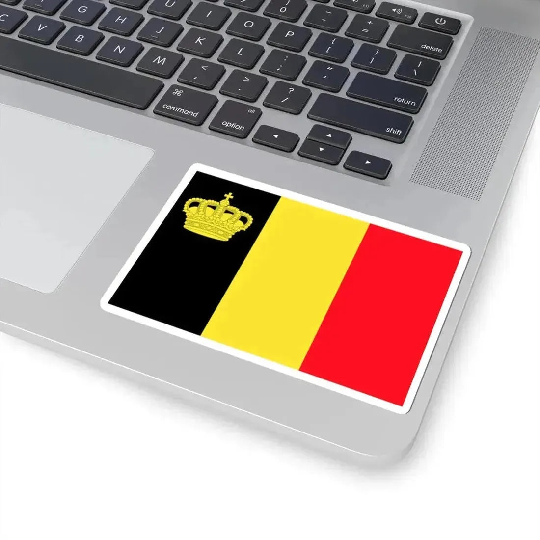 Belgium yacht ensign (Belgium) STICKER Vinyl Kiss-Cut Decal - The Sticker Space