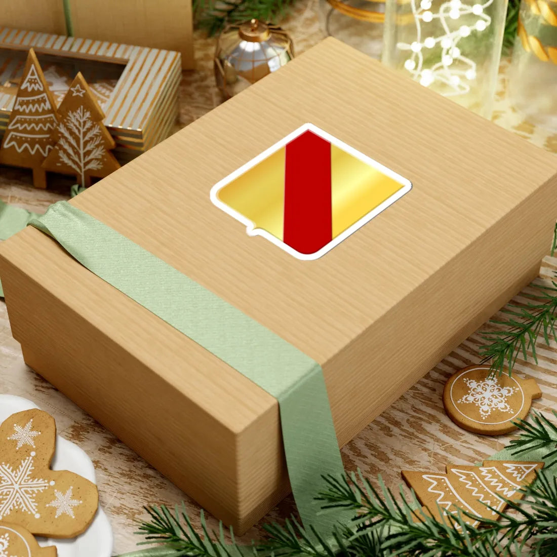 Belœil wapen (Belgium) (Coat of Arms) STICKER Vinyl Kiss-Cut Decal - The Sticker Space