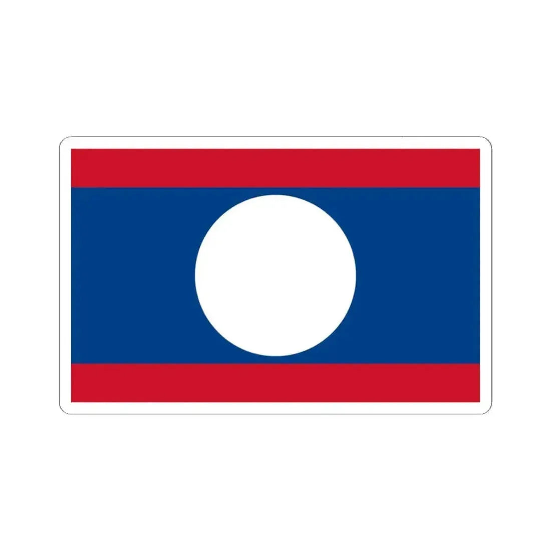 Belizean Air Force Roundel (Belize) STICKER Vinyl Kiss-Cut Decal 3 Inch White - The Sticker Space