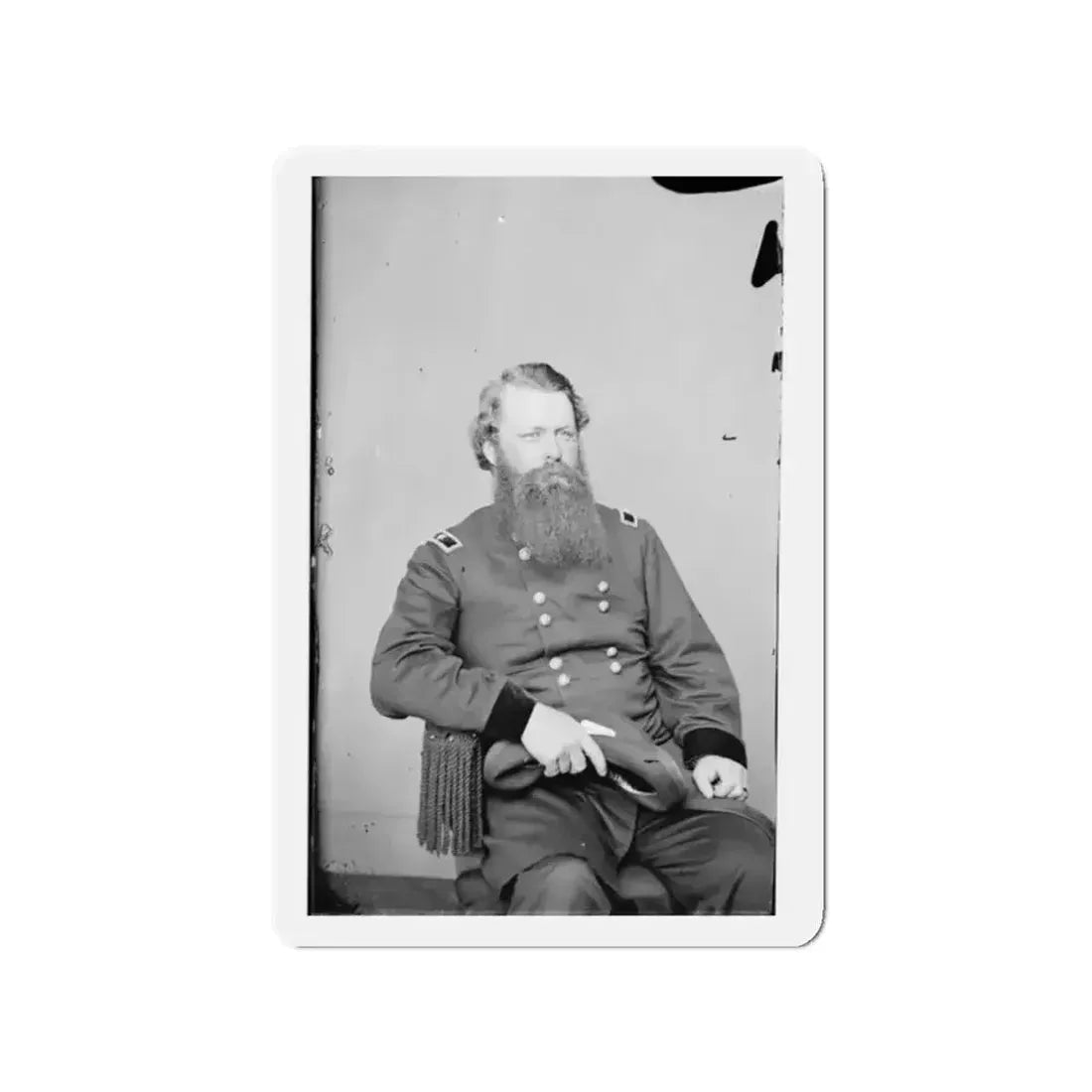 Belknap (U.S. Civil War) Refrigerator Magnet 2" x 2" Die-Cut 1 pc - The Sticker Space