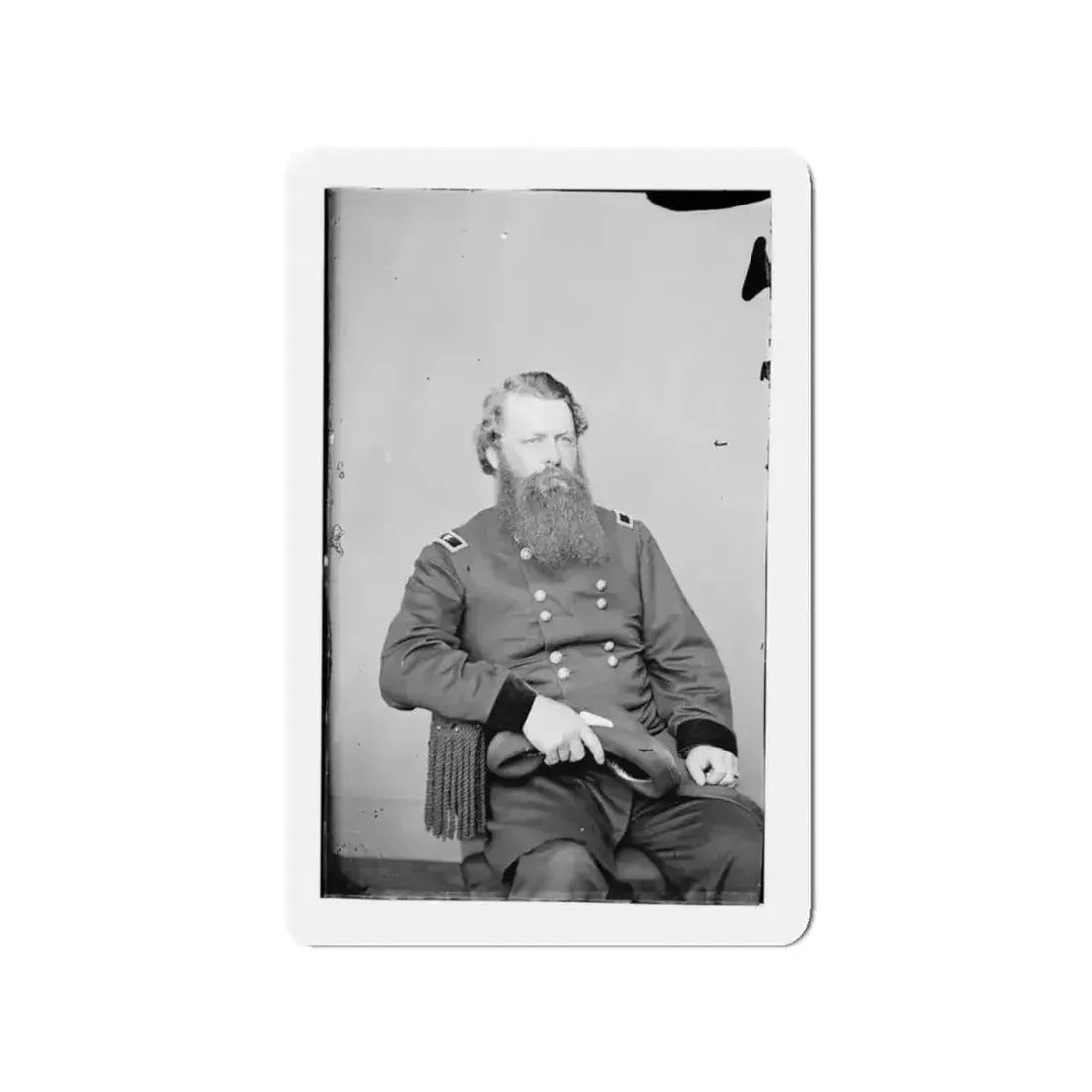 Belknap (U.S. Civil War) Refrigerator Magnet 3" x 3" Die-Cut 1 pc - The Sticker Space