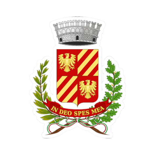 Bellagio-Stemma (Italy) (Coat of Arms) STICKER Vinyl Kiss-Cut Decal 2 Inch White - The Sticker Space