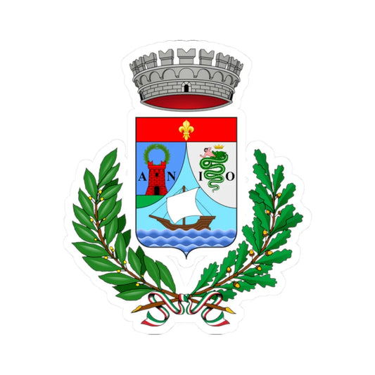 Bellano-Stemma (Italy) (Coat of Arms) STICKER Vinyl Kiss-Cut Decal 2 Inch White - The Sticker Space