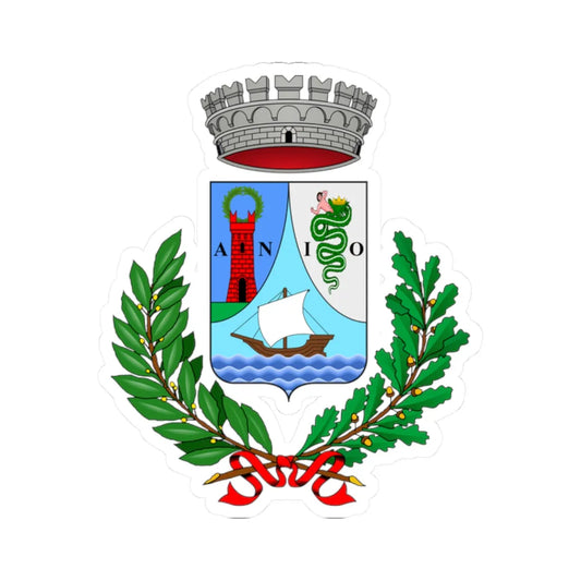 Bellano-Stemma-Vecchio (Italy) (Coat of Arms) STICKER Vinyl Kiss-Cut Decal 2 Inch White - The Sticker Space