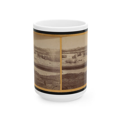 Belle Island, James River (U.S. Civil War) White Coffee Mug-15oz-The Sticker Space