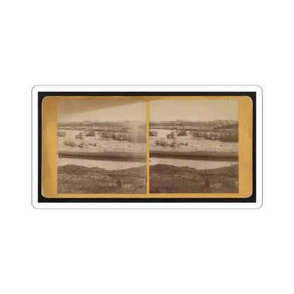 Belle Island, James River (U.S. Civil War) STICKER Vinyl Kiss-Cut Decal 3 Inch White - The Sticker Space