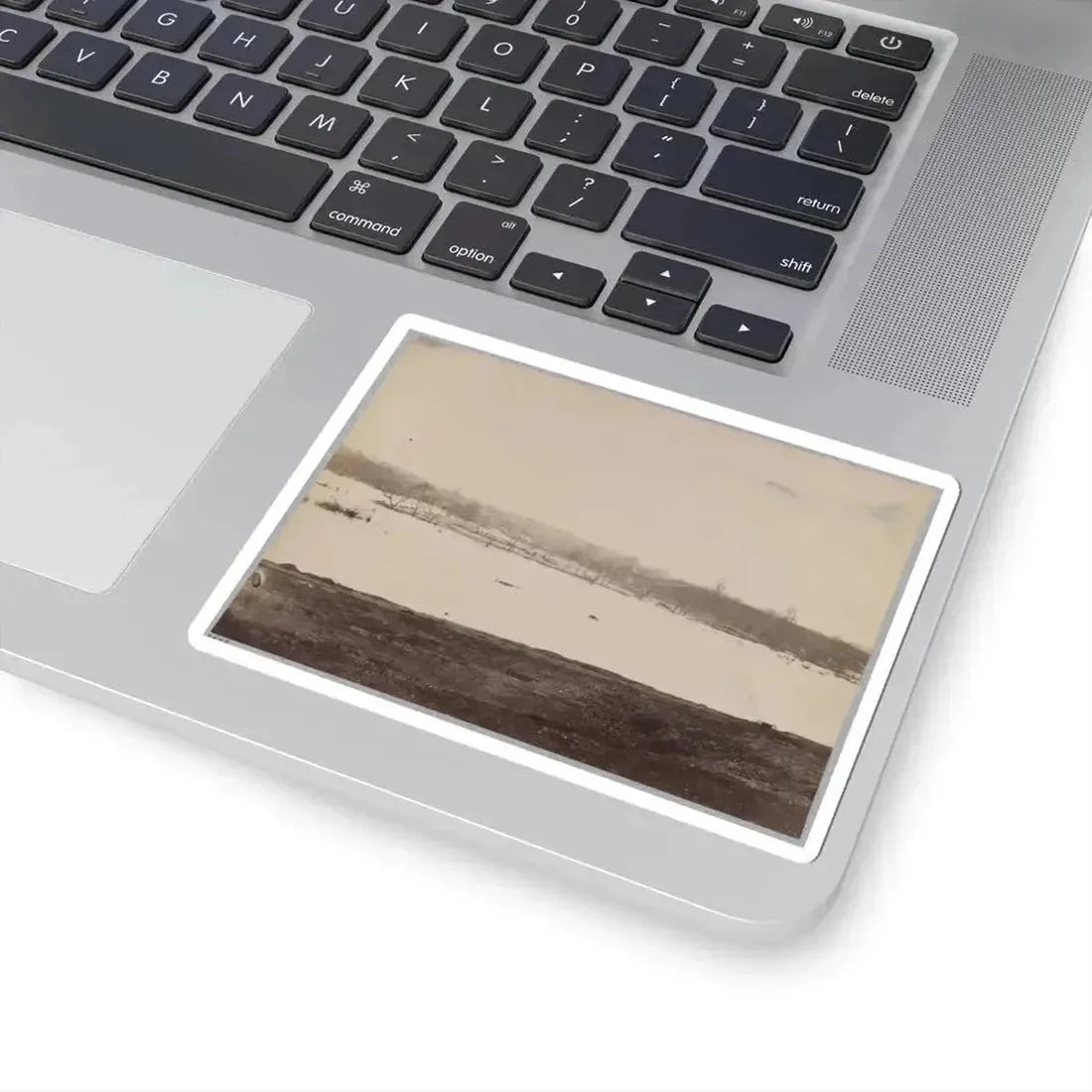 Belle Isle, James River, Richmond, Va., April, 1865 (U.S. Civil War) STICKER Vinyl Kiss-Cut Decal - The Sticker Space