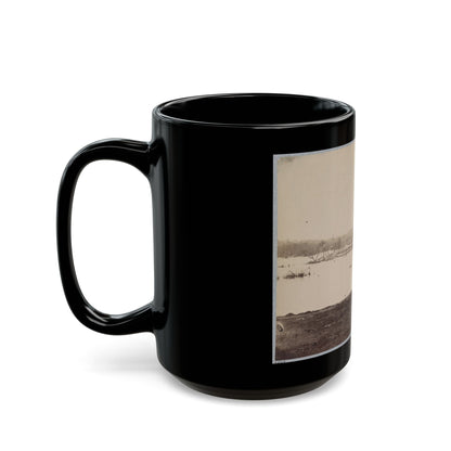 Belle Isle, James River, Richmond, Va., April, 1865 (U.S. Civil War) Black Coffee Mug