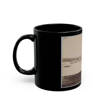 Belle Isle, James River, Richmond, Va., April, 1865 (U.S. Civil War) Black Coffee Mug