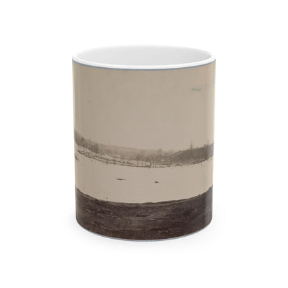 Belle Isle, James River, Richmond, Va., April, 1865 (U.S. Civil War) White Coffee Mug