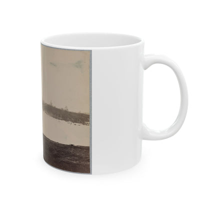 Belle Isle, James River, Richmond, Va., April, 1865 (U.S. Civil War) White Coffee Mug