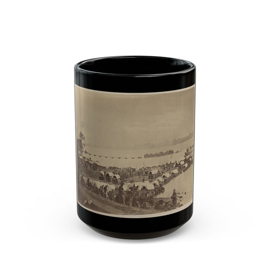 Belle Plain (1) (U.S. Civil War) Black Coffee Mug-15oz-The Sticker Space