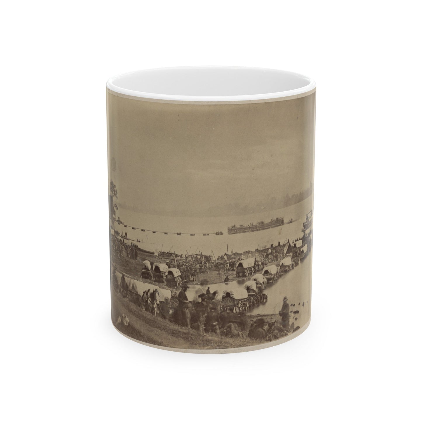 Belle Plain (1) (U.S. Civil War) White Coffee Mug-11oz-The Sticker Space